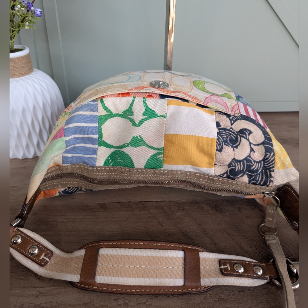 Coach Multicolor Patchwork Shoulder Bag - Picture 8 of 13